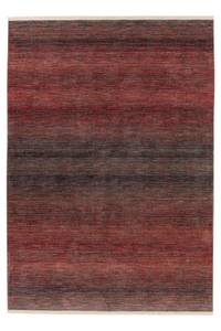 Teppich Laos Rot - Textil - 80 x 1 x 150 cm