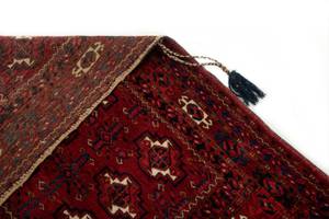 Tapis Afghan XV Rouge - Textile - 105 x 1 x 161 cm