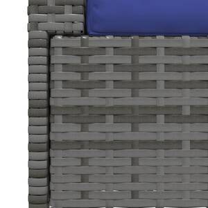 Garten-Lounge-Set (2-teilig) 3013629-10 Blau - Dunkelblau - Grau