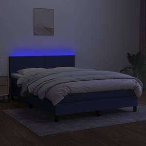 Boxspringbett 3017265-3 Blau - 144 x 193 cm