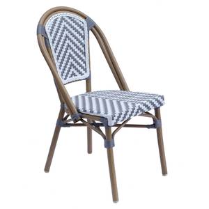 Gartenstuhl Auteuil Weiß - Rattan - 48 x 85 x 57 cm