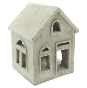 Dekohaus Lichterzauber Beige - Naturfaser - 10 x 23 x 10 cm