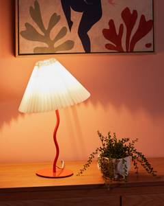 Lampe de table ALWERO Orange - Blanc