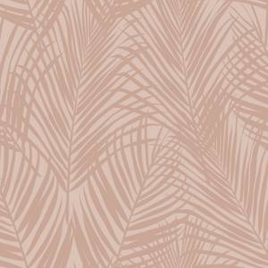 papier peint feuilles de palmier 7268 Rose foncé