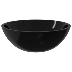 Waschbecken DE351 Schwarz - Glas - 37 x 14 x 50 cm