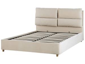 Doppelbett BATILLY Beige - Creme - 154 x 224 cm