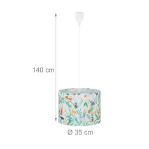 Luminaire jungle pour chambre d’enfant Vert - Blanc - Jaune - Matière plastique - 35 x 140 x 35 cm