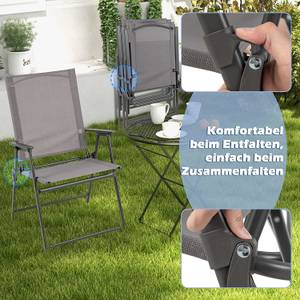 Gartenstühle, Klappstühle Balkonstühle 4er Set