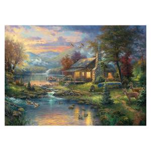 Puzzle T Kinkade Paradies der Natur Papier - 28 x 6 x 38 cm