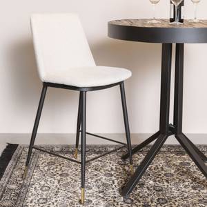 Lot de 2 tabourets de bar Lionel Beige