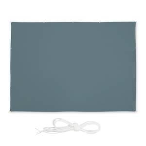 Voile d'ombrage rectangulaire gris 550 x 450 cm