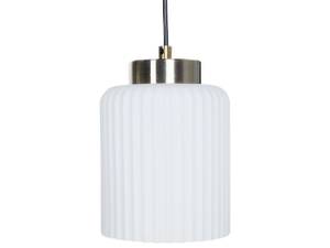 Lampe suspension CAUDELO Noir - Blanc - Métal - 80 x 110 x 14 cm