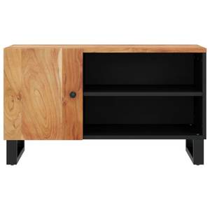 TV-Schrank D444 Braun - Massivholz - 33 x 46 x 80 cm