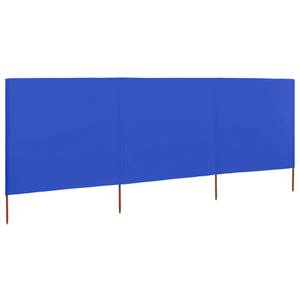 Paravent 3000901-1 Bleu - Textile - 1 x 80 x 400 cm