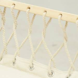 Fauteuil hamac en coton et bois Textile - 60 x 130 x 50 cm