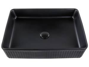 Lavabo GELDO Noir - 50 x 34 cm