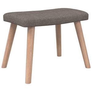 Relaxsessel mit Hocker 3010030-2 Taupe