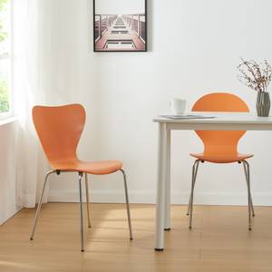 4 chaises de salle à manger Essunga Orange