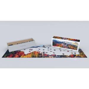 Puzzle Neuschwanstein im Herbst Papier - 13 x 9 x 36 cm