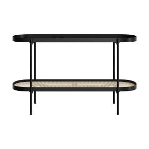 Console Lukut Noir - Bois massif - 120 x 70 x 40 cm