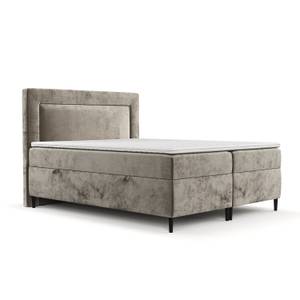 Boxspringbett Noble Taschenfederkern Beige - Breite: 200 cm