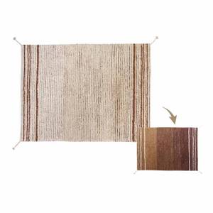 Tapis 16248 Marron - Fibres naturelles - Textile - 120 x 2 x 160 cm