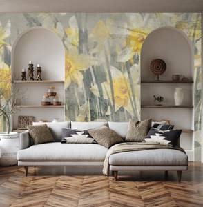 Papier Peint Jonquilles Fleurs Vintage 270 x 180 x 180 cm