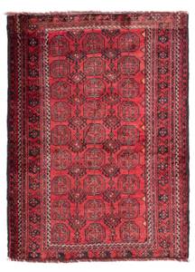 Belutsch Teppich - 150 x 108 cm - rot Rot - Kunststoff - 108 x 1 x 150 cm