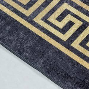 Tapis orient style HUSLIA 200x290 noir 200 x 290 cm