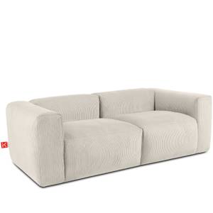 Einzelsofa BUFFO 4-Sitzer Creme - Breite: 250 cm