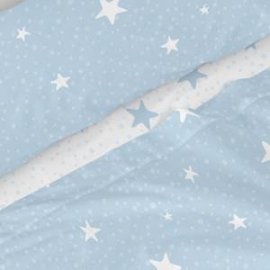 LITTLE STAR BLUE BETTLAKEN-SET Blau - Textil - 1 x 160 x 270 cm