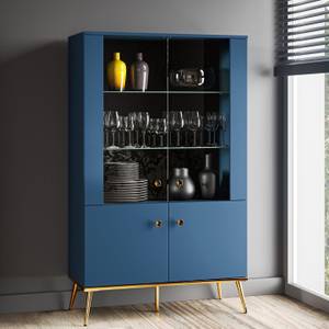 Vitrinenschrank ARICIA Marineblau