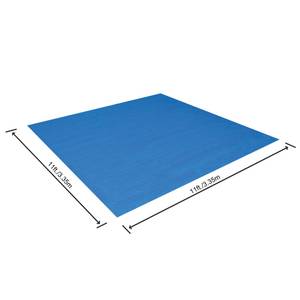 Tapis de sol pour piscine 92092 335 x 335 cm