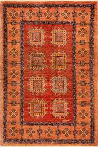 Tapis Kashkuli CLXXIV Rouge - Textile - 108 x 1 x 162 cm