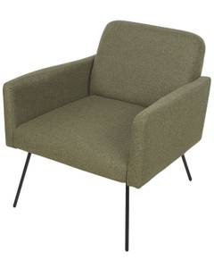 Fauteuil NARKEN Noir - Vert - Vert olive