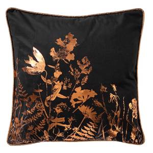 Coussin décoratif Dalia Noir - Textile - 45 x 45 x 45 cm