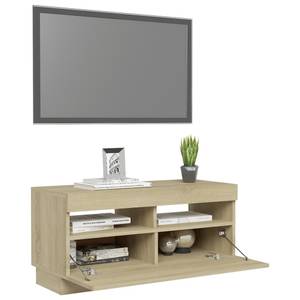 Meuble tv 3009233 Imitation chêne truffier de sonoma - Largeur : 80 cm