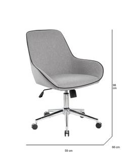 Chaise de bureau Darwin Gris Gris