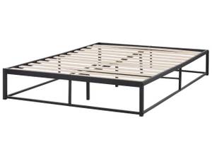 Doppelbett VIRY Schwarz - Metall - 146 x 30 x 206 cm