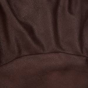 Pouf poire XXL aspect cuir Marron - Matière plastique - Textile - 110 x 60 x 110 cm