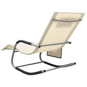 Chaise longue 3008891-1 Blanc - Nombre de pièces dans le lot : 1