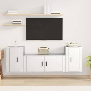 TV-Schrank 3er Set D581 Weiß