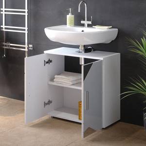 Meuble sous vasque simple Irma 39623 Blanc