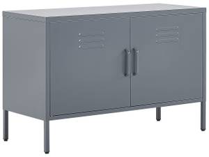 Sideboard URIA Grau - Metall - 100 x 65 x 40 cm