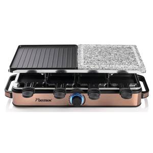 Raclette-Grill Metall - 23 x 15 x 46 cm