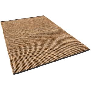 Teppich Jute Salsa Meliert Schwarz - Textil - 160 x 1 x 230 cm