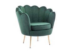 Fauteuil coquillage DANDELION Vert