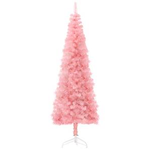 Demi-arbre de noël artificiel Rosé - 56 x 210 x 56 cm