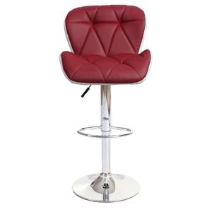 Tabouret de bar A92 (lot de 2) Bordeaux