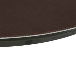 Lot de 5 plateaux de service marrons Marron - Matière plastique - 35 x 2 x 35 cm